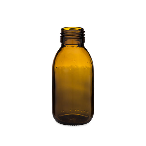 100ml Amber Syrup Bottle